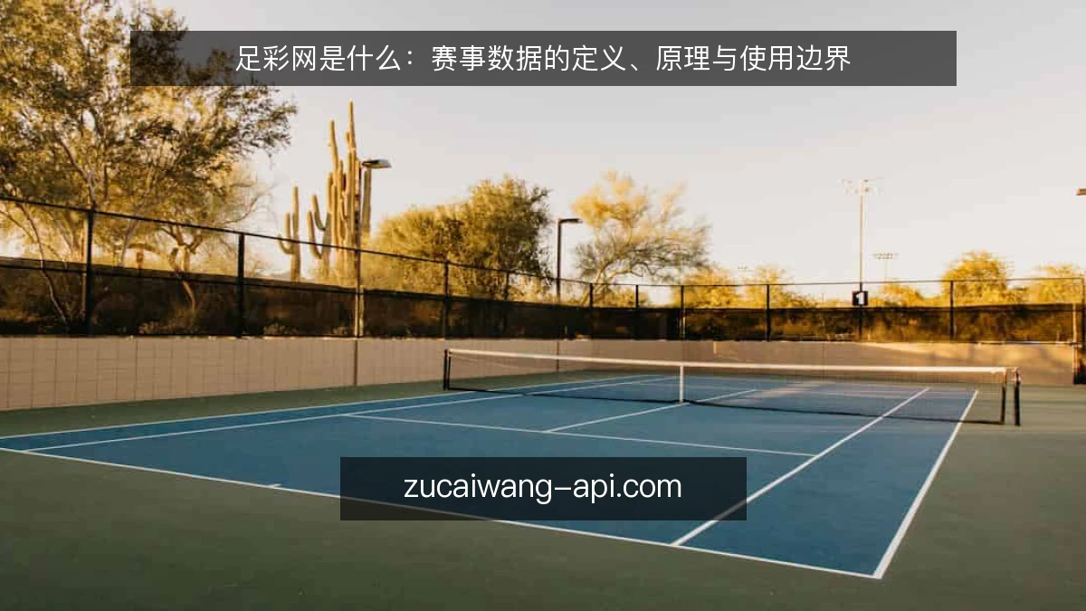 足彩网是什么：赛事数据的定义、原理与使用边界